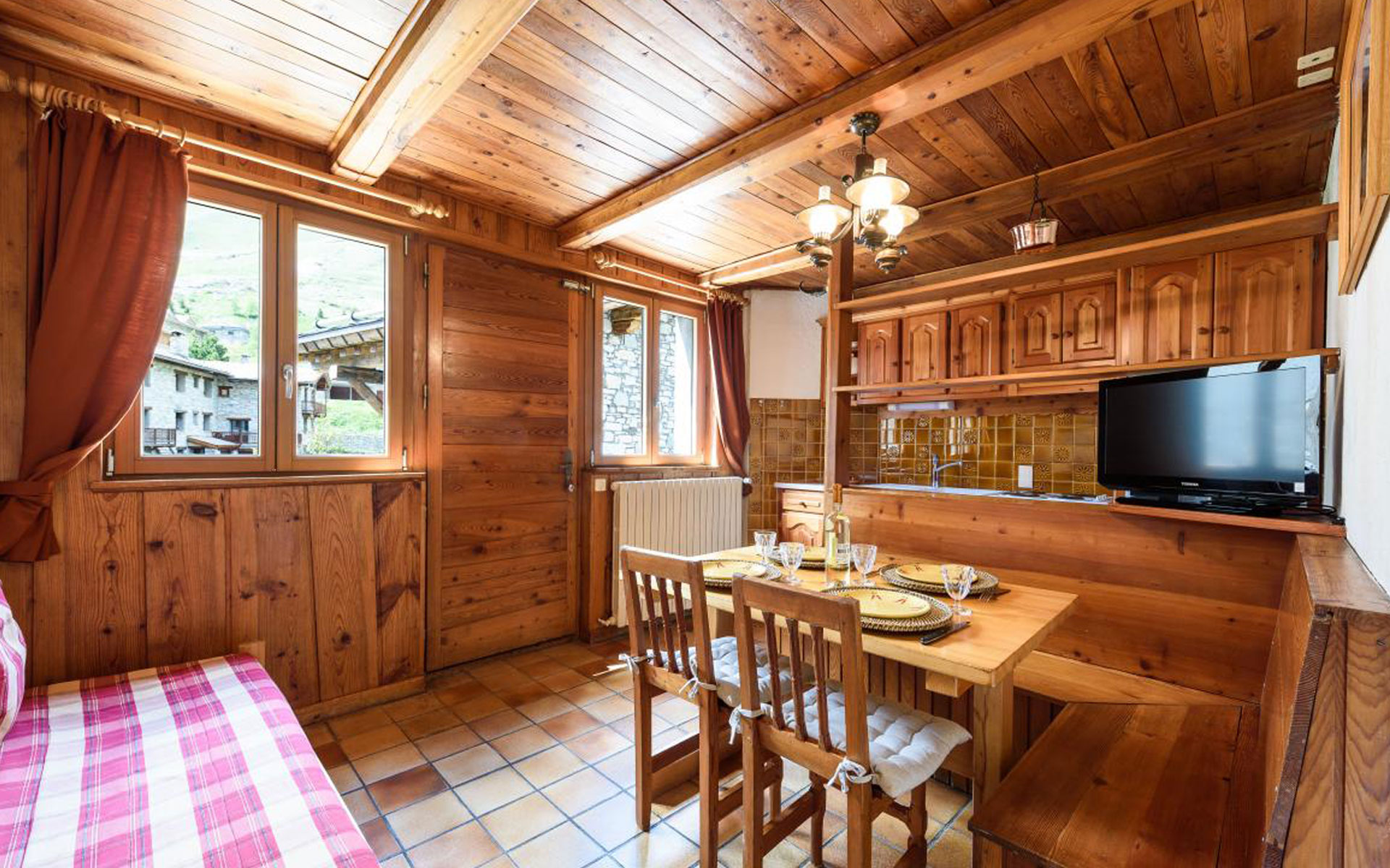 Location Val d'Isère Le Fornet Appartement 2 pièces 3/4 personnes 27 m²