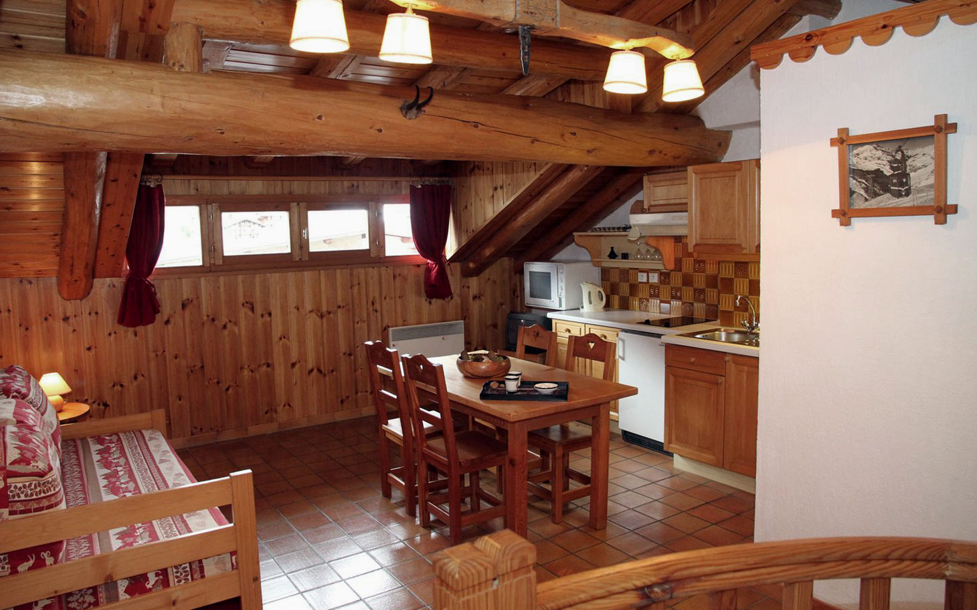 Location Val d'Isère La Daille Studio Z pièces 3/4 personnes 38 m²